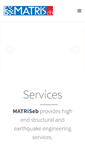 Mobile Screenshot of matris.com